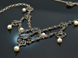 Around 1950! Enchanting traditional Dirndl necklace...