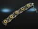 Around 1970! Beautiful traditional jewelry set necklace and bracelet garnet silver 835