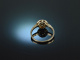 &Ouml;sterreich um 1920! Sch&ouml;ner Art Deco Diamant Ring Wei&szlig; Gold 585