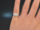 Around 1980! Classic Brilliant Ring 1.4 ct White Gold 750