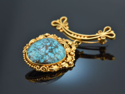 Otto Hahn um 1930! Signierter handgearbeiter T&uuml;rkis...