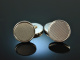 Around 1960! Beautiful Franz Scheuerle cufflinks silver 835 signed