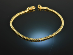 Around 1980! Classic fine tank bracelet gold 585