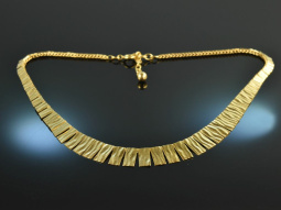 Around 1970! Chic vintage chain silver 835 gold plated