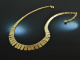 Around 1970! Chic vintage chain silver 835 gold plated