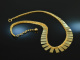 Around 1970! Chic vintage chain silver 835 gold plated