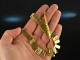 Around 1970! Chic vintage chain silver 835 gold plated
