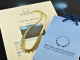 Around 1970! Chic vintage chain silver 835 gold plated