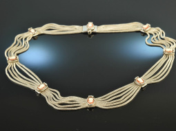 Around 1970! Beautiful traditional dirndl necklace with...