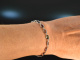 Soft colours! Sch&ouml;nes Turmalin Armband 7,6 ct Wei&szlig; Gold 750