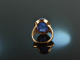 Bright Blue! Gro&szlig;er Tansanit Ring 16,5 ct Gold 750