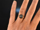 Shiny Grey! Sch&ouml;ner Ring mit grauem Mondstein 3,94 ct Ros&eacute; Gold 750