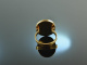 Around 1990! Goldsmith ring with historical coral cameo and enamel gold 585