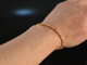 Sunny Yellow! Sch&ouml;nes Rivi&egrave;re Armband Citrine Ros&eacute; Gold 750