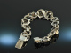 Um 1950! Trachten Dirndl Armband mit Grandln Silber 835