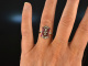 Um 1915! Sch&ouml;ner historischer Ring Rubine Diamanten Gold 585