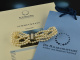 Around 1980! Beautiful Akoya Cultured Pearl Necklace Choker 3 rows White Gold 585