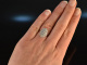 Um 1915! Feiner Art Deco Diamant Ring 0,5 ct Platin