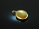 Vienna around 1890! Beautiful medallion pendant seed pearls turquoise gold 585