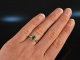 Fine Green! Sch&ouml;ner Turmalin Brillant Ring Wei&szlig; Gold 585