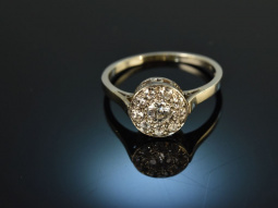 Wien um 1920! Sch&ouml;ner Altschliff Diamant Ring 0,5 ct...