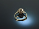 Wien um 1920! Sch&ouml;ner Altschliff Diamant Ring 0,5 ct Wei&szlig; Gold 585