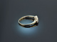 Um 1950! Wundervoller Trilogie Diamant Ring ca. 0,6 ct Weiß Gold 585