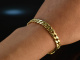 Around 1980! Classic heavy tank bracelet gold 585