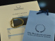 Around 1980! Classic heavy tank bracelet gold 585