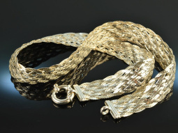 Italy around 1970! Chic braided vintage Milor chain...
