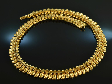 Around 1980! Exceptional chain silver 800 gold plated