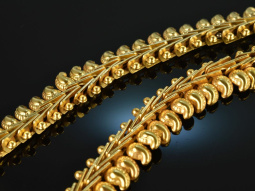 Around 1980! Exceptional chain silver 800 gold plated