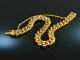 Around 1970! Classic tank bracelet silver 800 gold plated