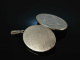Around 1960! Large medallion pendant silver 835