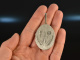 Around 1960! Large medallion pendant silver 835