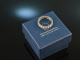 Around 1990! Finest Memoire Brilliant Ring 1.5 ct White Gold 750