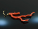 Boho Style! Chic coral branch pendant with chain silver 925 gold plated