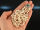 Around 1980! Classic Beautiful Akoya Cultured Pearl Necklace 3 Row Sapphire White Gold 585