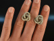 Around 1985! Very nice cufflinks in knot form silver 835