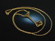 Weimar around 1900! Wonderful art nouveau necklace gold 585 in original case