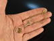 Weimar around 1900! Wonderful art nouveau necklace gold 585 in original case