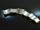 Um 1965! Seltenes Georg Kramer Design Armband Rosenquarz Silber 835