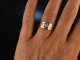 Um 1880! Charmanter historischer Ring mit Opal Rot Gold 333
