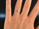 Delicate purple! Chic Amethyst Diamond Ring Rose Gold 585