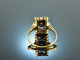 Um 1915! H&uuml;bscher Art Deco Diamant Ring mit Saphiren  Gold 585