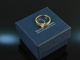 Around 1950! Classic Diamond Engagement Ring 0.1 ct Gold 585