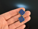 Around 1960! Classic cufflinks lapis lazuli gold 333