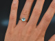 Sea Blue! Sch&ouml;ner Ring mit Apatit und Diamanten Gold 585