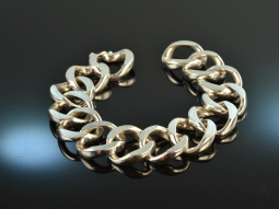 Around 1975! Chic Vintage Statement Bracelet Silver 800