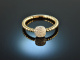 Feines Glitzern! Hübscher Diamant Ring 0,13 ct Gelb- und Weiß-Gold 585
